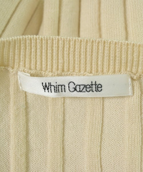 Whim Gazette（ウィムガゼット）カーディガン ベージュ サイズ:F レディース/2200732834111