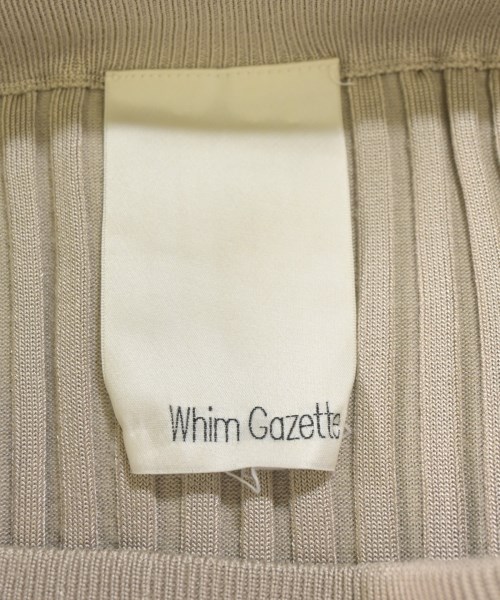 Whim Gazette（ウィムガゼット）ロング・マキシ丈スカート ベージュ サイズ:F レディース/2200735406049