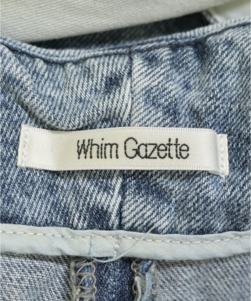 Whim Gazette（ウィムガゼット）ワンピース 青 サイズ:36(S位) レディース/2200735870017