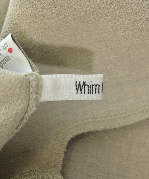 Whim Gazette（ウィムガゼット）ブラウス ベージュ サイズ:F レディース/2200718001193