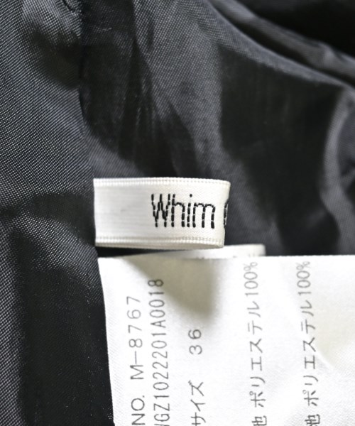 Whim Gazette（ウィムガゼット）ロング・マキシ丈スカート 黒 サイズ:36(S位) レディース/2200720772012