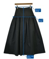 Whim Gazette（ウィムガゼット）ロング・マキシ丈スカート 黒 サイズ:36(S位) レディース/2200720772012