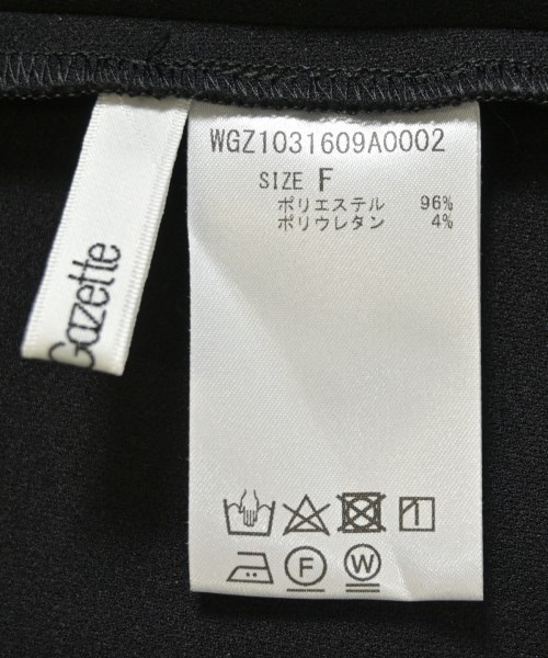 Whim Gazette（ウィムガゼット）ワンピース 黒 サイズ:F レディース/2200717272174