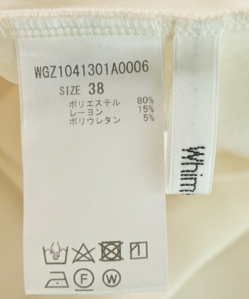 Whim Gazette（ウィムガゼット）ロング・マキシ丈スカート 白 サイズ:38(M位) レディース/2200718144142