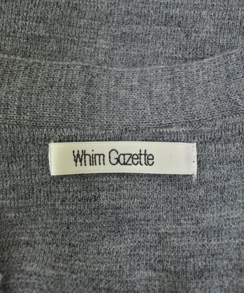 Whim Gazette（ウィムガゼット）カーディガン グレー サイズ:F レディース/2200720326024