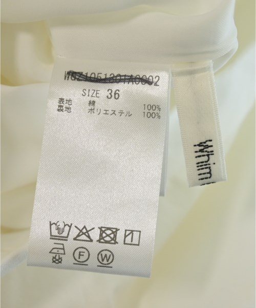 Whim Gazette（ウィムガゼット）ロング・マキシ丈スカート 白 サイズ:36(S位) レディース/2200719694240