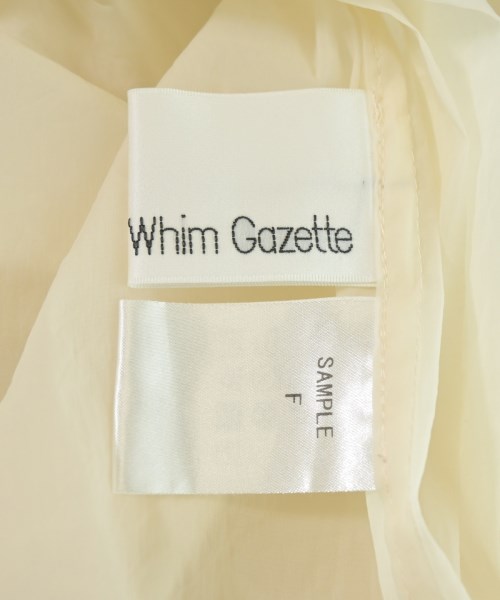 Whim Gazette（ウィムガゼット）カジュアルシャツ ベージュ サイズ:F レディース/2200721433127