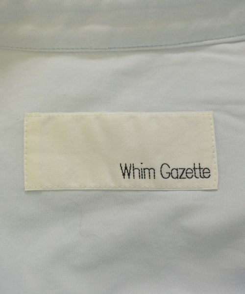Whim Gazette（ウィムガゼット）カジュアルシャツ 青 サイズ:F レディース/2200727545046