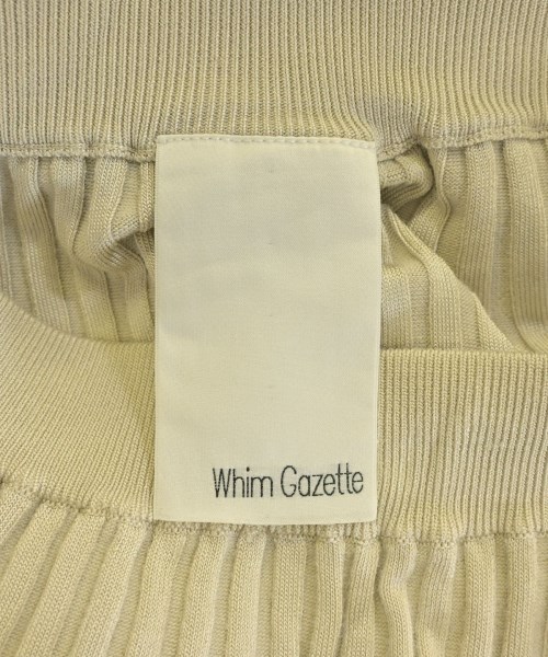 Whim Gazette（ウィムガゼット）ロング・マキシ丈スカート ベージュ サイズ:F レディース/2200725729066