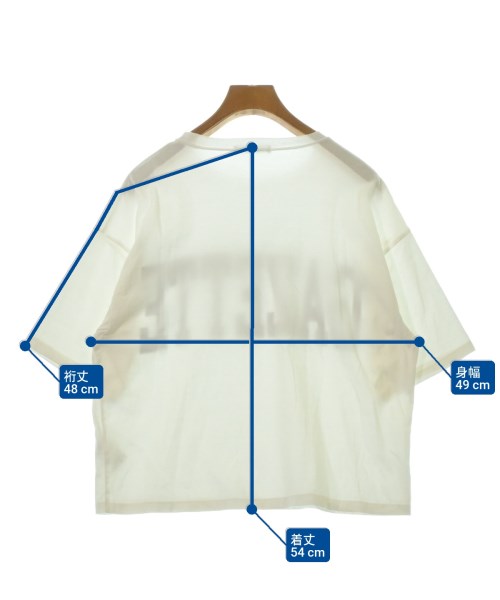 Whim Gazette（ウィムガゼット）Tシャツ・カットソー 白 サイズ:F レディース/2200674572058