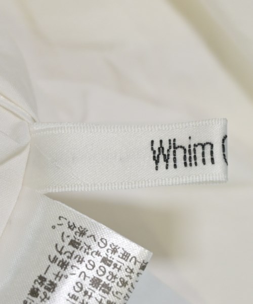 Whim Gazette（ウィムガゼット）ブラウス 白 サイズ:F レディース/2200683033090