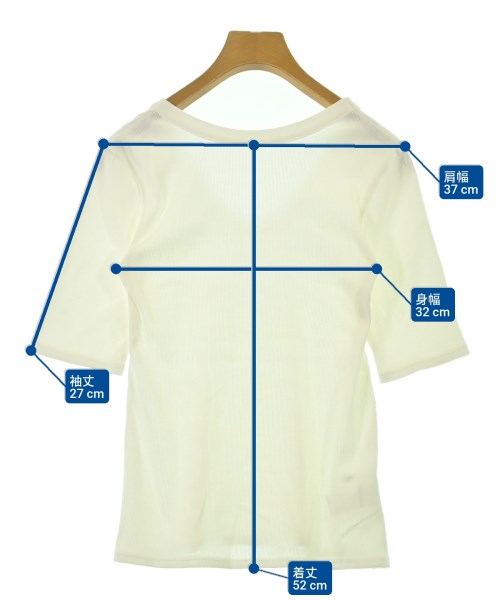 Whim Gazette（ウィムガゼット）Tシャツ・カットソー 白 サイズ:F レディース/2200683521023