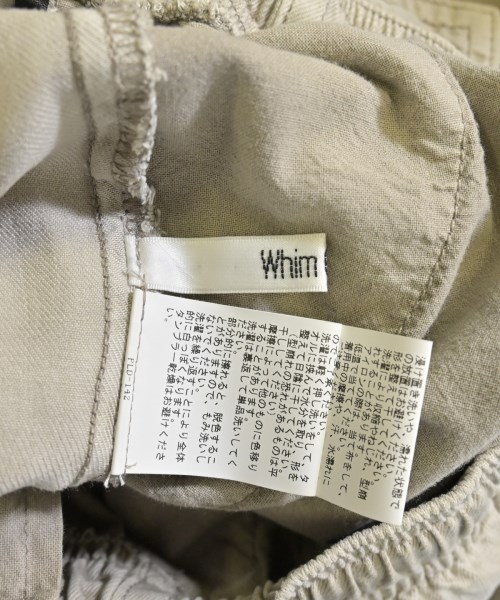 Whim Gazette（ウィムガゼット）カーゴパンツ ベージュ サイズ:36(S位) レディース/2200683296020