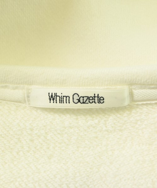 Whim Gazette（ウィムガゼット）スウェット 白 サイズ:F レディース/2200680985026