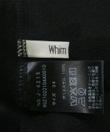 Whim Gazette（ウィムガゼット）Tシャツ・カットソー 黒 サイズ:34(XS位) レディース/2200675224055