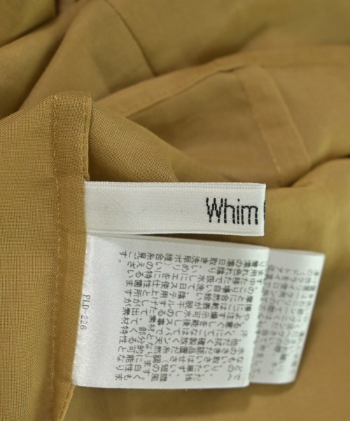 Whim Gazette（ウィムガゼット）ブラウス 茶 サイズ:F レディース/2200678237021