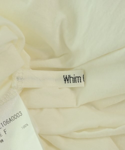 Whim Gazette（ウィムガゼット）Tシャツ・カットソー 白 サイズ:F レディース/2200682996099