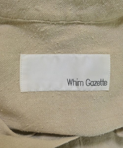 Whim Gazette（ウィムガゼット）カジュアルシャツ ベージュ サイズ:F レディース/2200683375046