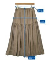 Whim Gazette（ウィムガゼット）ロング・マキシ丈スカート 茶 サイズ:F レディース/2200686468028