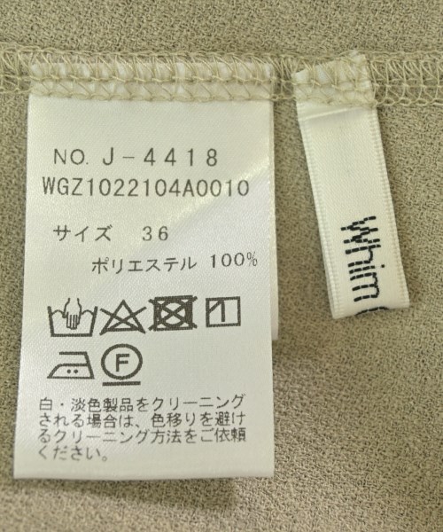 Whim Gazette（ウィムガゼット）Tシャツ・カットソー ベージュ サイズ:36(S位) レディース/2200686886037