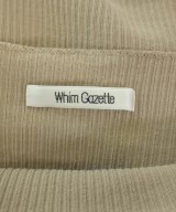 Whim Gazette（ウィムガゼット）タンクトップ ベージュ サイズ:F レディース/2200688175023