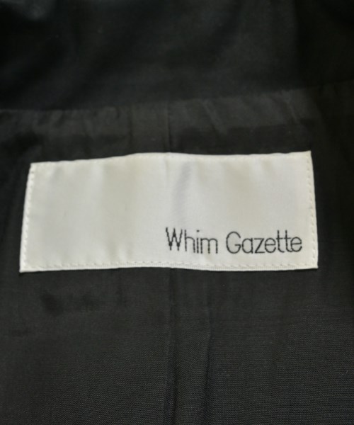 Whim Gazette（ウィムガゼット）テーラードジャケット 黒 サイズ:F レディース/2200689142154