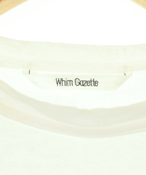 Whim Gazette（ウィムガゼット）Tシャツ・カットソー 白 サイズ:F レディース/2200683190113