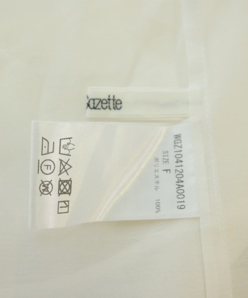 Whim Gazette（ウィムガゼット）ブラウス 白 サイズ:F レディース/2200689446115
