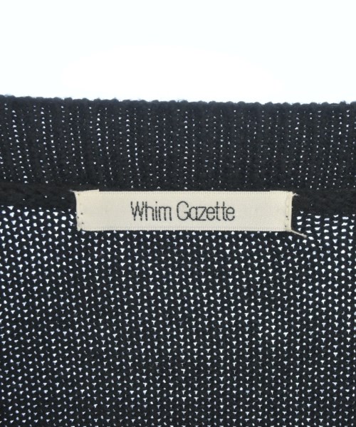 Whim Gazette（ウィムガゼット）ニット・セーター 黒 サイズ:F レディース/2200689855016