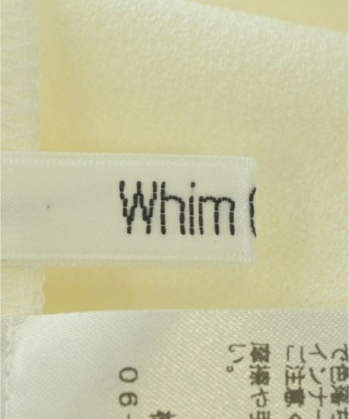 Whim Gazette（ウィムガゼット）ブラウス 白 サイズ:F レディース/2200686534037