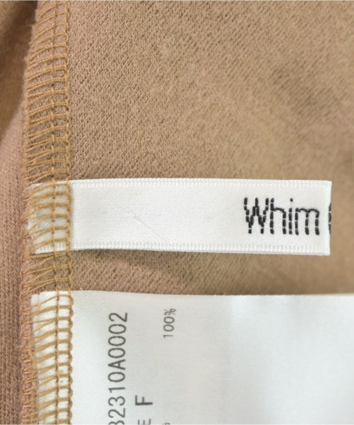 Whim Gazette（ウィムガゼット）ブラウス ベージュ サイズ:F レディース/2200690960051