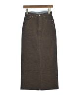 Whim Gazette（ウィムガゼット）ロング・マキシ丈スカート 茶 サイズ:36(S位) レディース/2200688715014