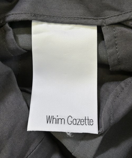 Whim Gazette（ウィムガゼット）オールインワン/サロペット グレー サイズ:F レディース/2200691967059