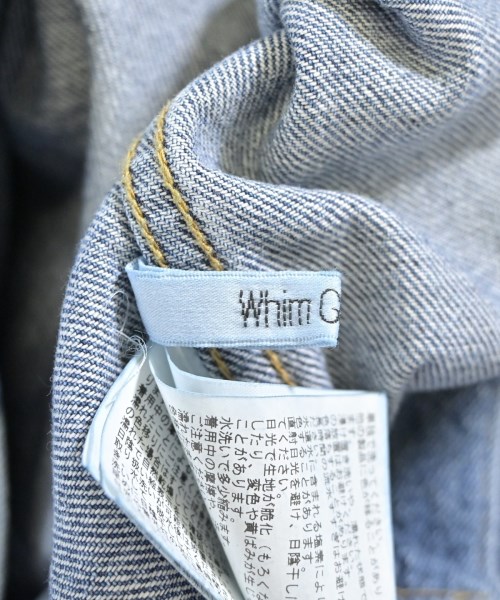 Whim Gazette（ウィムガゼット）デニムジャケット 青 サイズ:F レディース/2200687980222