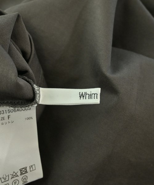 Whim Gazette（ウィムガゼット）Tシャツ・カットソー 茶 サイズ:F レディース/2200688555047