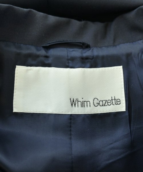 Whim Gazette（ウィムガゼット）カジュアルジャケット 紺 サイズ:F レディース/2200688640019