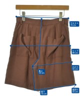 Whim Gazette（ウィムガゼット）ショートパンツ 茶 サイズ:36(S位) レディース/2200688640026