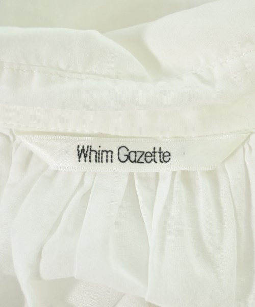 Whim Gazette（ウィムガゼット）カジュアルシャツ 白 サイズ:F レディース/2200693437024