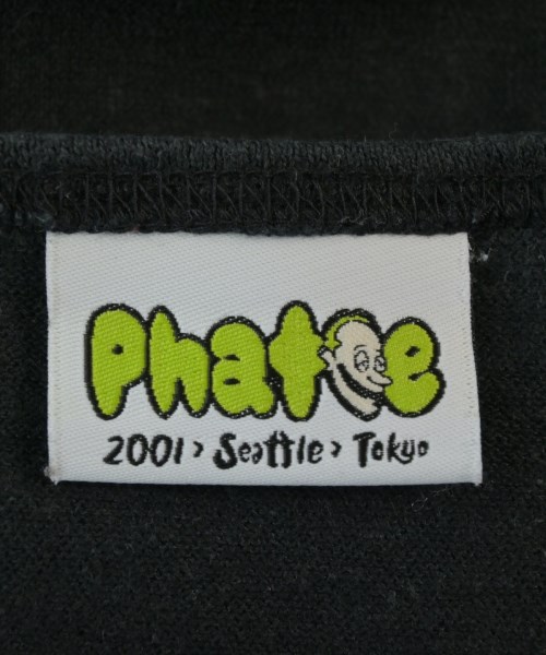 phatee（ファッティー）Tシャツ・カットソー 黒 サイズ:ONE メンズ/2200659384065