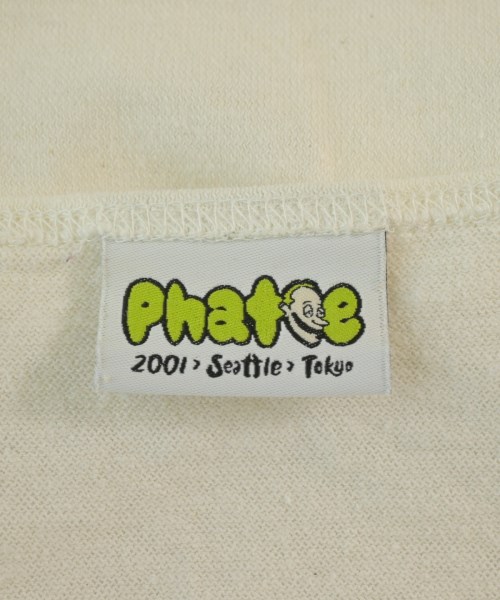 phatee（ファッティー）Tシャツ・カットソー 白 サイズ:ONE メンズ/2200659384072