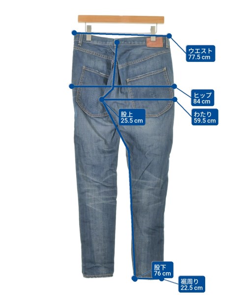 R13（アールサーティーン）デニムパンツ 青 サイズ:28(L位) レディース/2200654899076