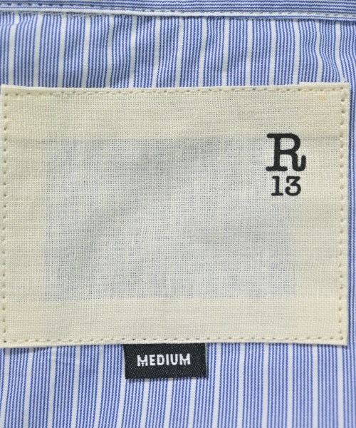 R13（アールサーティーン）カジュアルシャツ 青 サイズ:M レディース/2200639794273