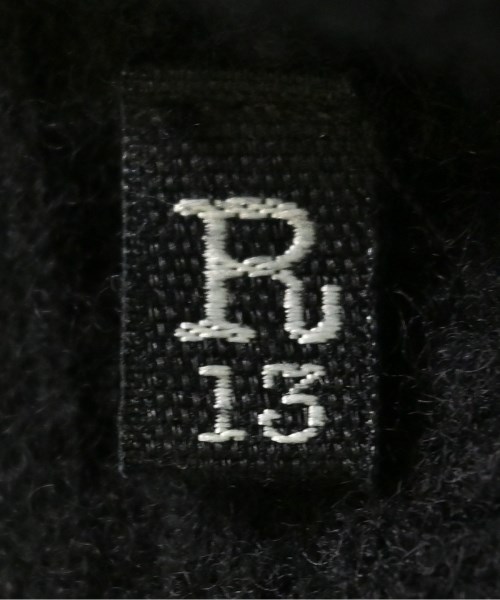 R13（アールサーティーン）ニット・セーター 黒 サイズ:XS レディース/2200656165087