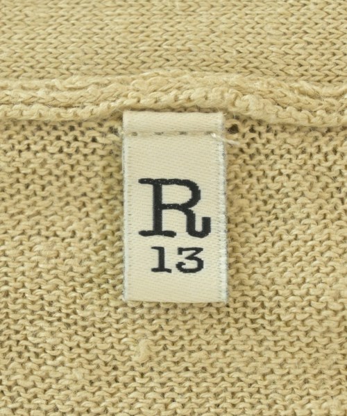 R13（アールサーティーン）カーディガン ベージュ サイズ:M レディース/2200666042057