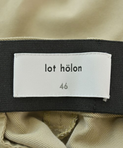 lot holon（ロットホロン）チノパン ベージュ サイズ:46(M位) メンズ/2200626704124