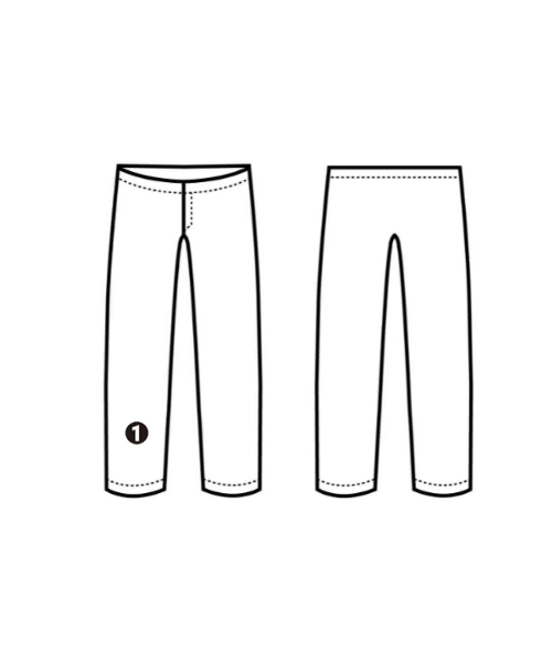 STUDIOUS（ステュディオス）デニムパンツ 白 サイズ:1(S位) メンズ/2200471296140