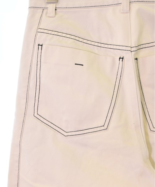 STUDIOUS（ステュディオス）デニムパンツ 白 サイズ:1(S位) メンズ/2200471296140