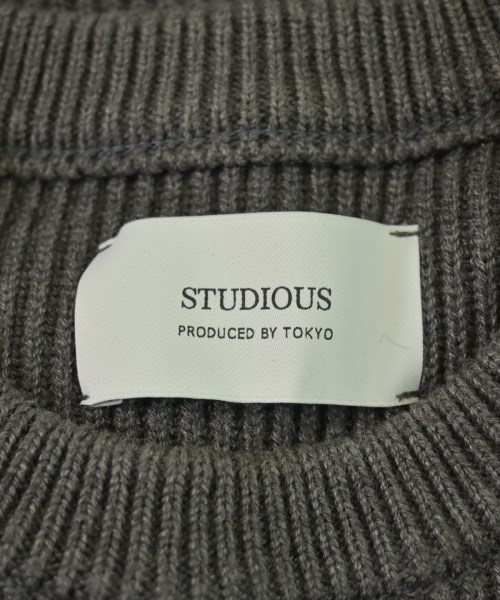 STUDIOUS（ステュディオス）ニット・セーター グレー サイズ:2(M位) メンズ/2200621616019
