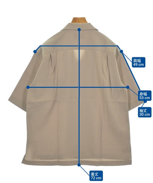 STUDIOUS（ステュディオス）カジュアルシャツ ベージュ サイズ:2(M位) メンズ/2200623931028