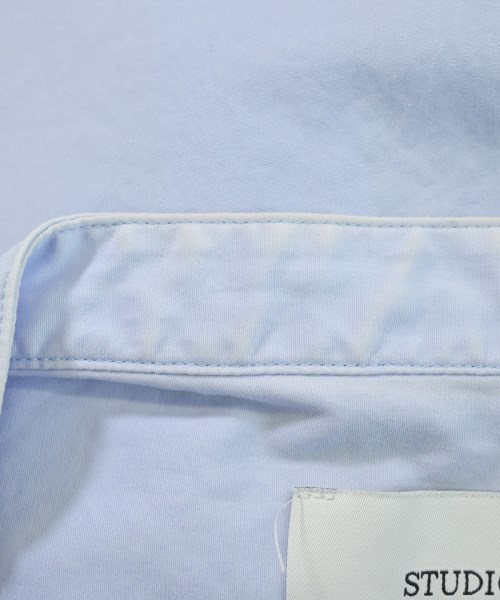 STUDIOUS（ステュディオス）カジュアルシャツ 青 サイズ:1(S位) メンズ/2200624981022